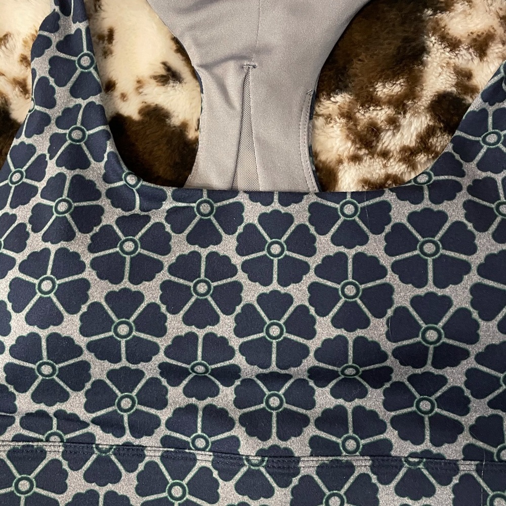 Dip brand sports bra in xl grey/navy design - Picture 3 of 5